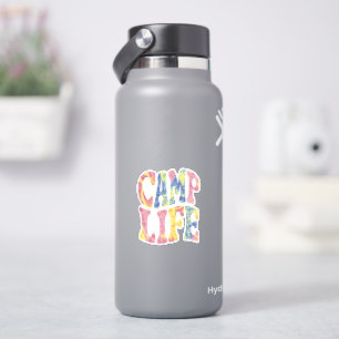 Pegatina Chicas de verano de camping vida de campamento Tie
