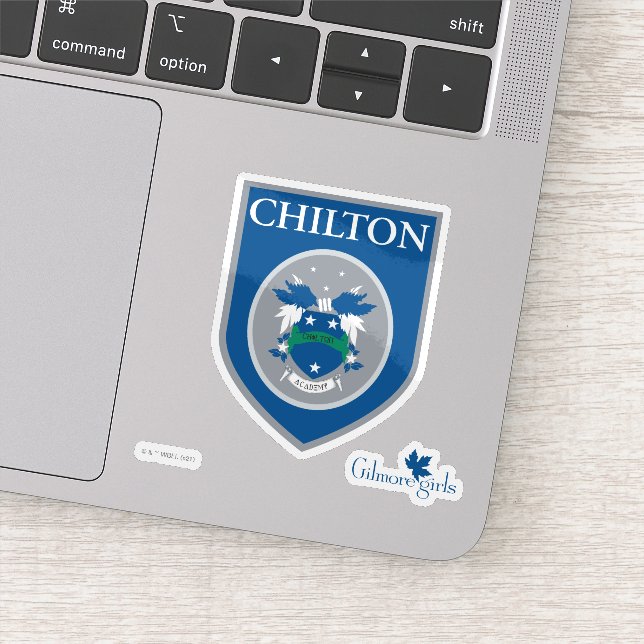 Pegatina Chicas Gilmore | Insignia de la Academia Chilton (Detalle)