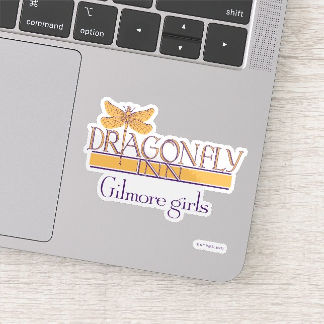 Pegatina Chicas Gilmore | Logo de Dragonfly Inn (Detalle)
