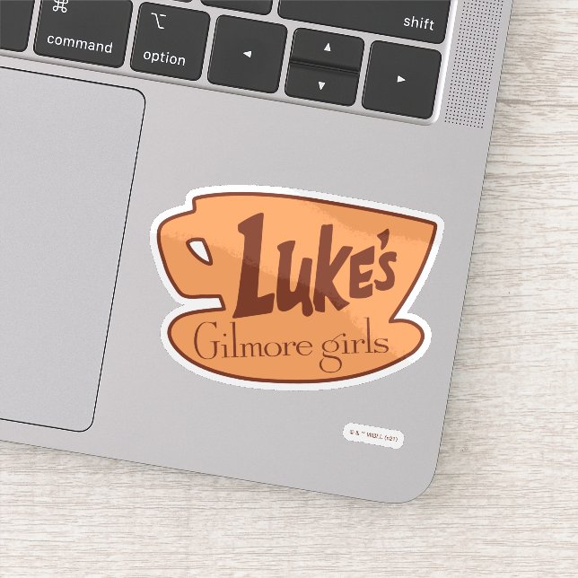 Pegatina Chicas Gilmore | Logo de Luke's Diner (Detalle)