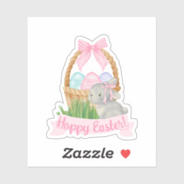 Pegatina Chicas Watercolor Easter Basket