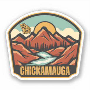 Pegatina Chickamauga, Georgia