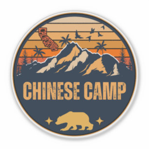Pegatina Chinese Camp, California