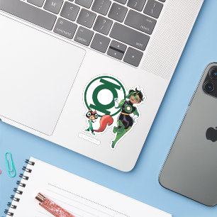 Pegatina Chip & Green Lantern