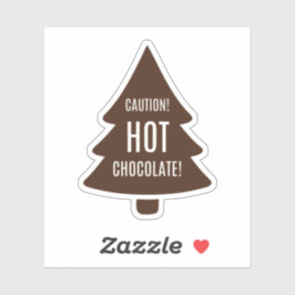 Pegatina Chocolate caliente Mikitiez navidad mashmello cáli