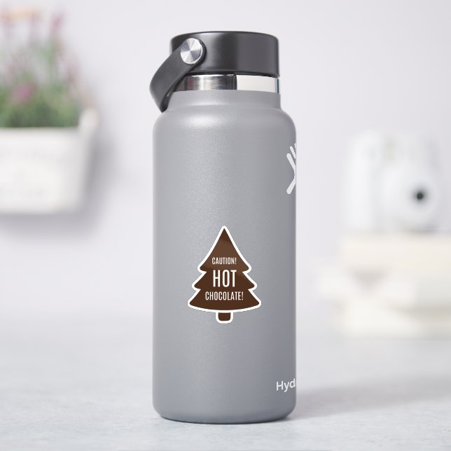 Pegatina Chocolate caliente Mikitiez navidad mashmello cáli (hidrofrasco)