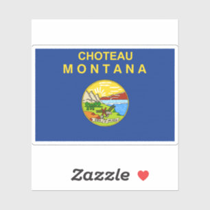 Pegatina Choteau Montana