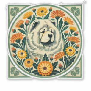 Pegatina Chow Chow