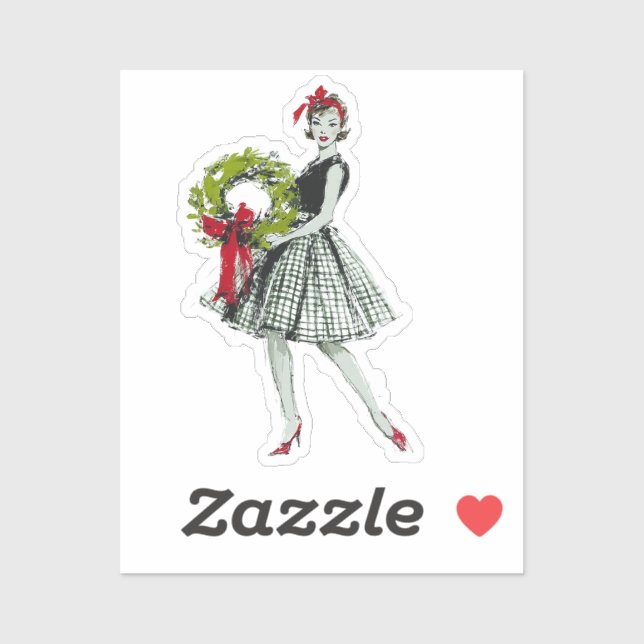 Pegatina Christmas  (Hoja)