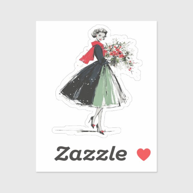 Pegatina Christmas  (Hoja)