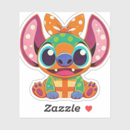 Pegatina christmas doll