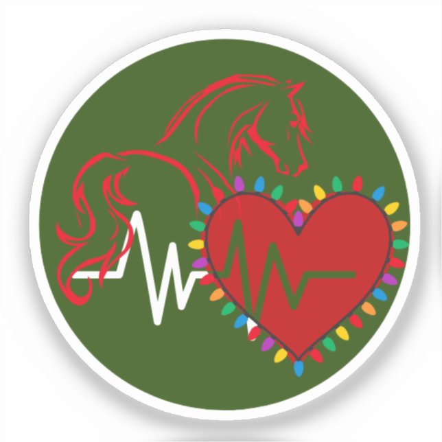 Pegatina Christmas Logo Sticker (Anverso)