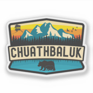Pegatina Chuathbaluk, Alaska