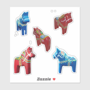 Pegatina Chunky Dala Horses