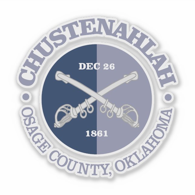 Pegatina Chustenahlah (B&G) (Anverso)