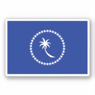 Pegatina Chuuk Micronesia