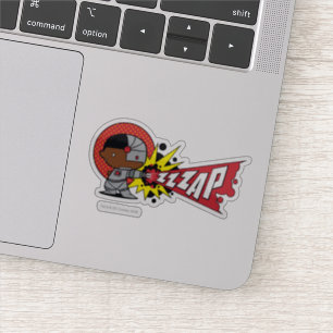 Pegatina Ciber cañón cibernetico