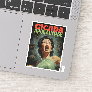 Pegatina Cicada Apocalypse 2024