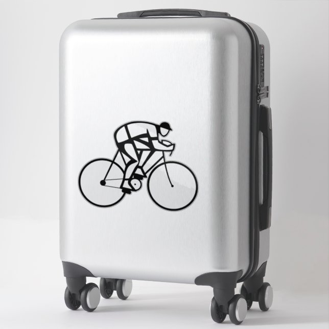 Pegatina Ciclista (Maleta)