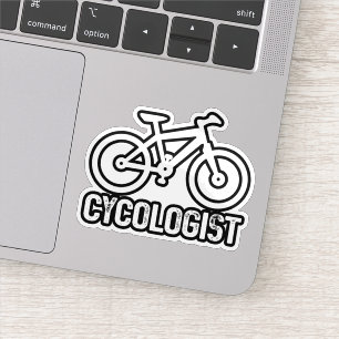 Pegatina Ciclista amante del ciclismo Cumpleaños Ciclismo S