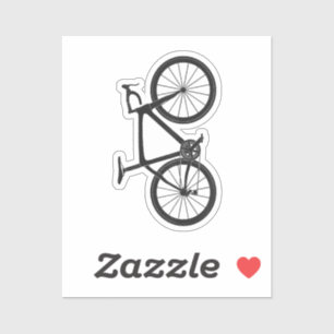 Pegatina Ciclo de ciclismo de triatlón en bicicleta T camis