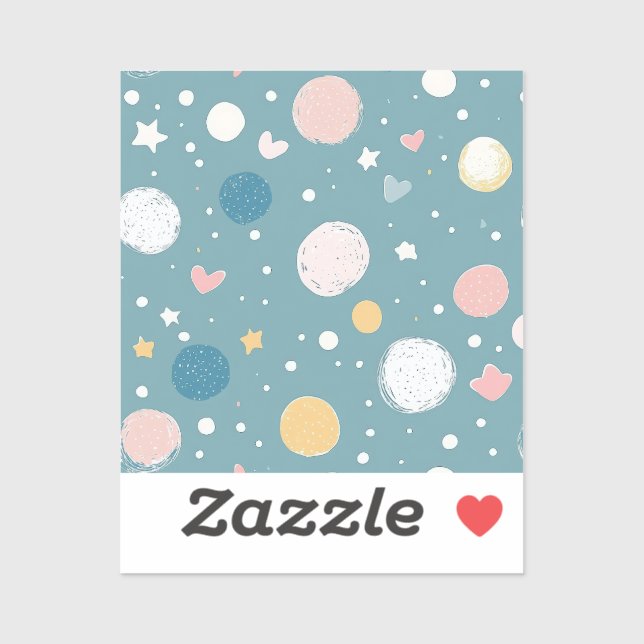 Pegatina Cielo de bonito (Hoja)