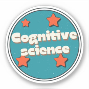 Pegatina ciencia cognitiva