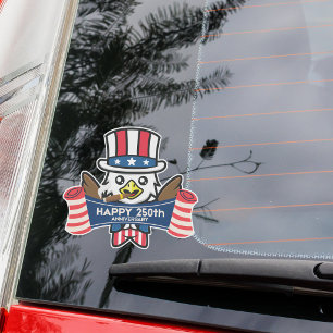 Pegatina Cigarro Águila Patriótica Americana 250 Aniversari