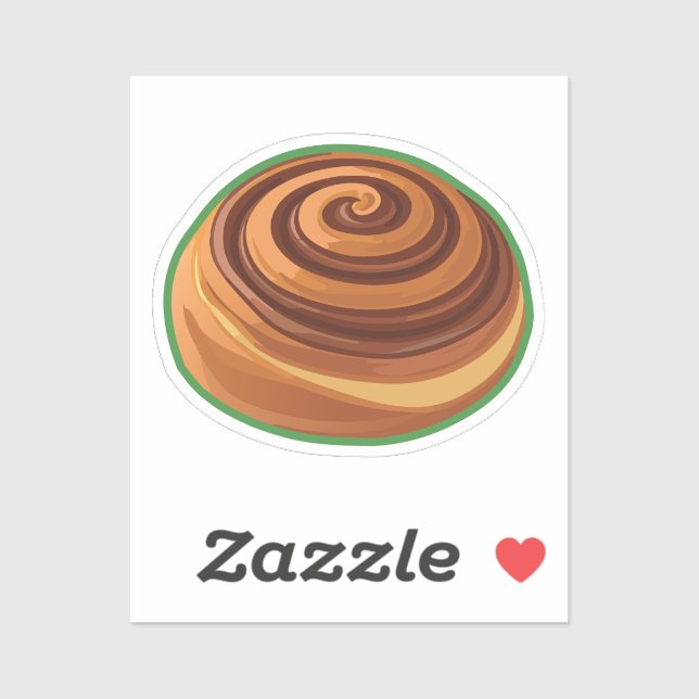 Pegatina Cinnamon Roll (Hoja)