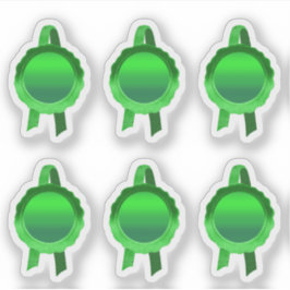 Pegatina Cinta de sellos de certificados/premio de Faux (Ll