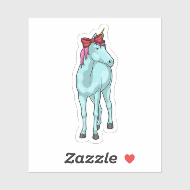 Pegatina Cinta de Unicorn (Hoja)