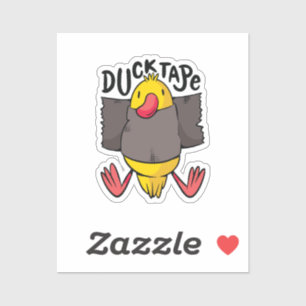 Pegatina Cinta Funny Duck