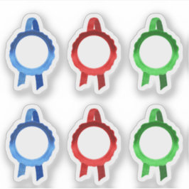 Pegatina Cintas de sellado de certificados/premio falso (BR