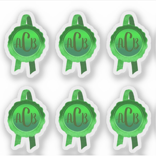 Pegatina Cintas de sellado de certificados/premio falso(Gre (Anverso)