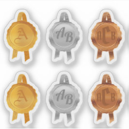 Pegatina Cintas de sellado de certificados/premio falso(Ini