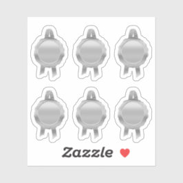 Pegatina Cintas de sellado de certificados/premio falso (Pl