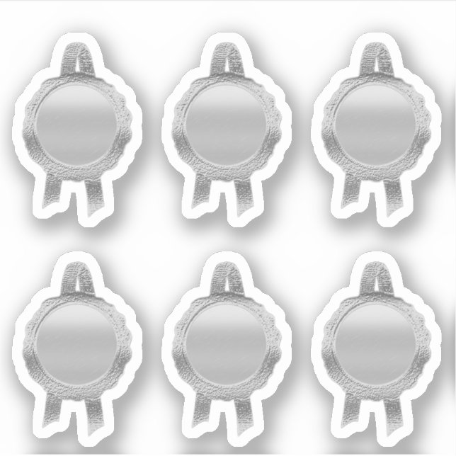 Pegatina Cintas de sellado de certificados/premio falso (Pl (Anverso)