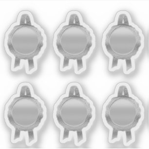 Pegatina Cintas de sellado de certificados/premio falso (Pl