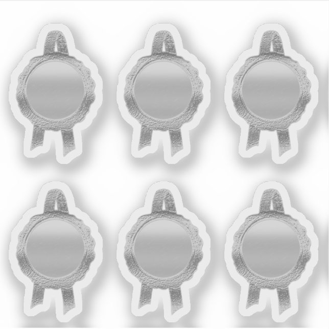 Pegatina Cintas de sellado de certificados/premio falso (Pl (Anverso)