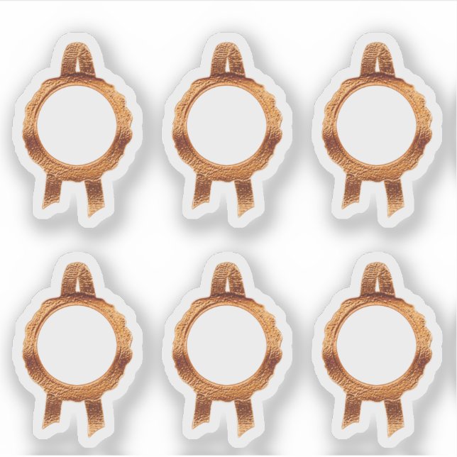 Pegatina Cintas de sellado de certificados/premio Faux (Bro (Anverso)