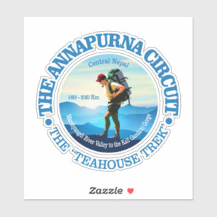 Pegatina Circuito Annapurna (Hiker C)
