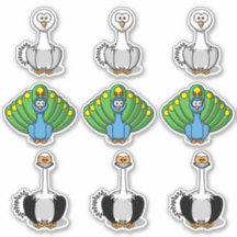 Cisne de ave, pavo real, Personalizado de avestruz