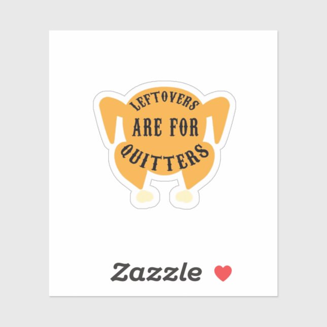 Pegatina Cita De Acción De Gracias Esencial - Las Palabras  (Hoja)