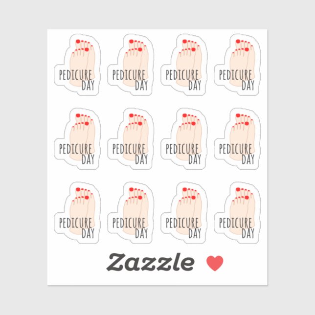 Pegatina Cita de atención médica planificador de recordator (Hoja)