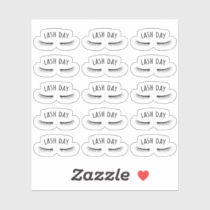 Pegatina Cita de Eyelash Salón de belleza Bujo Planner