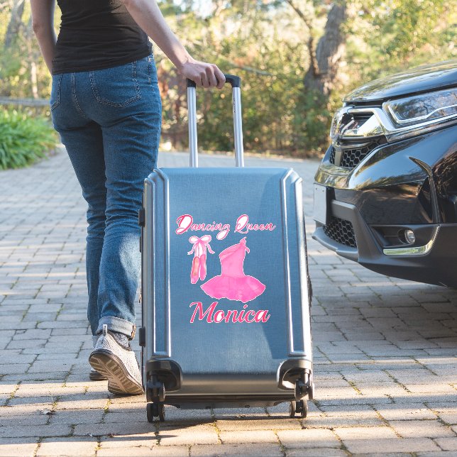 Pegatina Cita de la reina bailarina Rosa Cute Ballerina Ves (Maleta Insitu)