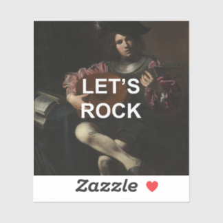 Pegatina Cita de texto divertida + pintura del jugador de L