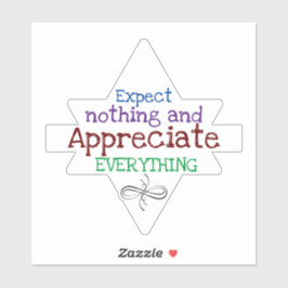 Pegatina Cita inspiradora