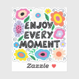 Pegatina Cita positiva y motivacional