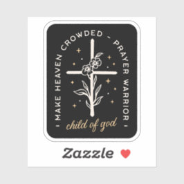 Pegatina Citas cristianas estéticas de academias oscuras